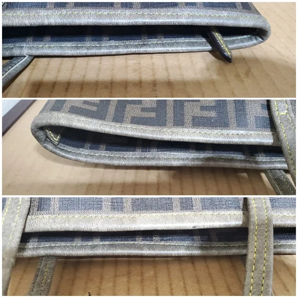 FendiRoll Tote Zucca Coated Canvas Medium - Picture 10 of 13